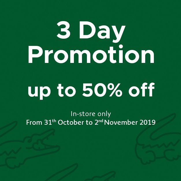 lacoste sale 2019